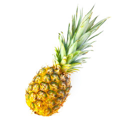Fototapeta premium pineapple on a white background