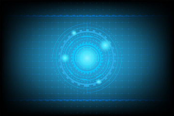 abstract futuristic hardware circuit technology background interface information.vector and illustration