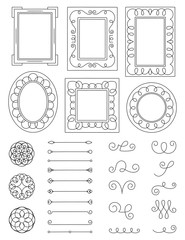 Doodle Frames and Elements