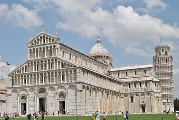 Obraz premium Overview of Piazza dei Miracoli