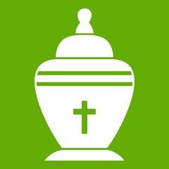 Urn icon green