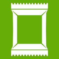 Napkins pack icon green