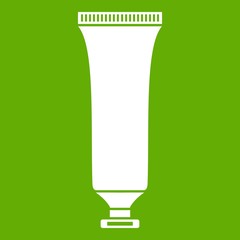 Cosmetic tube icon green