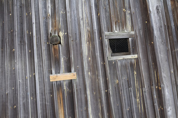 Wooden constructions in loft style