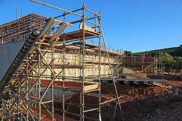 Road Bridge under construction
