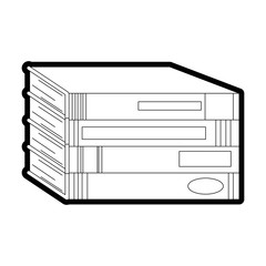 pile of books design