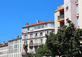 Fototapeta na wymiar Hyères (France) immobilier