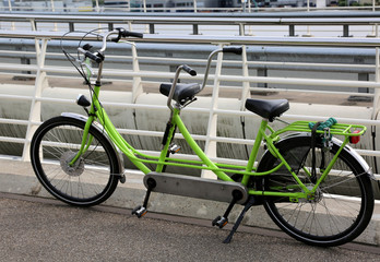 Obraz premium bicycle for two people in the Netherlands