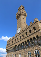Obraz premium Florence Italy the main monument in the city called Palazzo Vecchio