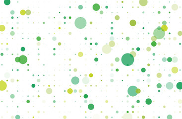 Dotted background with circles, dots, point different size, scale. Halftone pattern