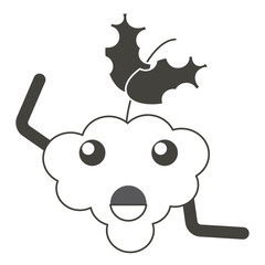 Kawaii bunch of grapes