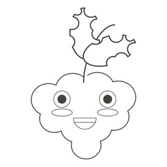 Kawaii bunch of grapes