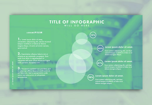 Circular Percentage Infographic 2