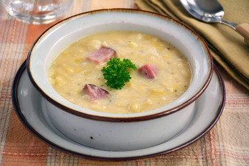 Potato leek soup