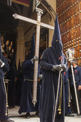 Obraz premium Penitents of the brotherhood of 