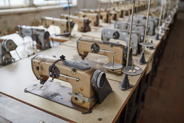 Old sewing machines