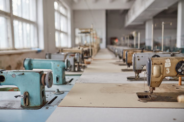 Old sewing machines