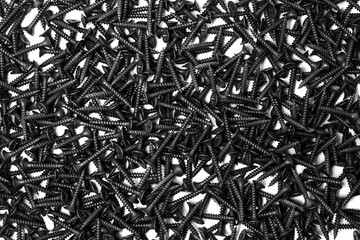 group of black screws