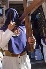 Obraz premium Penitent of the brotherhood of 