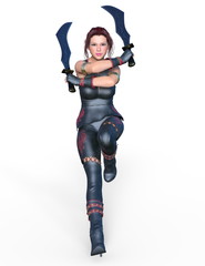 Obraz premium 女性剣士