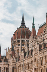 Obraz premium Budapest Parliament Roof
