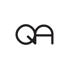 initial letter rounded logo modern