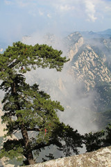 Obraz na płótnie Canvas Huashan Mountain, Xian, China