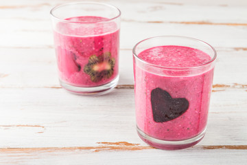 Healthy Beetroot Smoothie for Breakfast