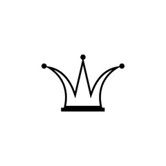 Crown of the Fool icon. Elements amusement park concept and web apps. Icon for website design and development, app development. Premium icon