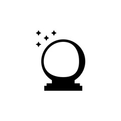 Magic ball icon. Elements amusement park concept and web apps. Icon for website design and development, app development. Premium icon