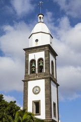 Obraz premium Iglesia de San Gines in Arrecife