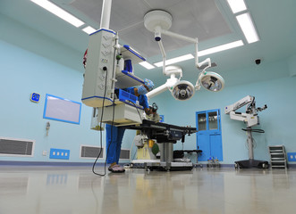 The operating room the surgical instrument