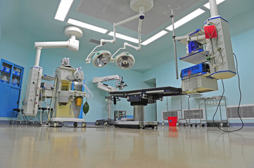 The operating room the surgical instrument