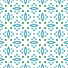 Seamless Geometric pattern. Fabric print. Ancient background, mosaic ornament, ethnic style.