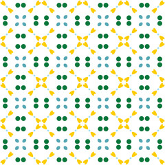 Seamless Geometric pattern. Fabric print. Ancient background, mosaic ornament, ethnic style.