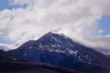 Naklejka premium Scenic View of Alaska in the Spring