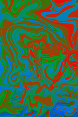 Marble, red and green, bright pretty texture background