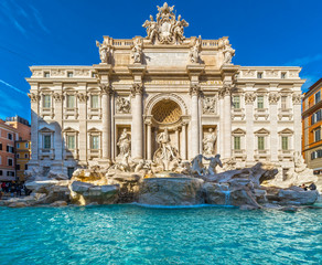 Rome, fontaine de Trevi. Italie.