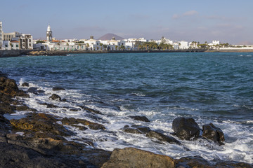 View of Arrecife in Lanzarote