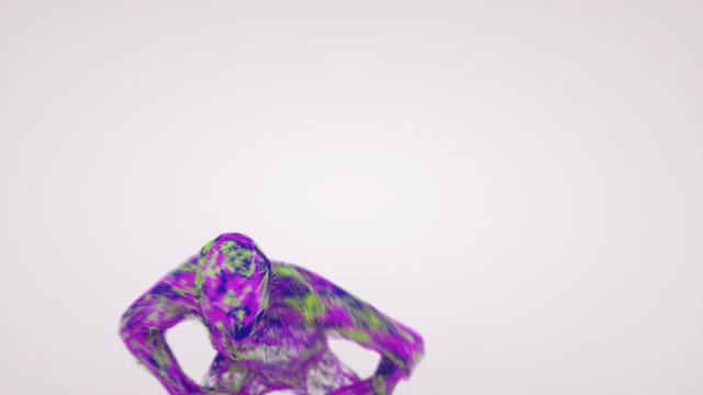 Artificial intelligence performing a routine