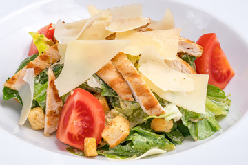 Salad caesar with chicken