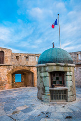 Au sommet de la tour du Fort Balaguier à La Seyne-sur-Mer