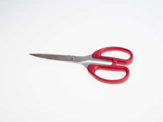 scissors or steel scissors on a background.