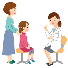 小児科　子供　診察　心療内科