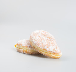 Donut or Donut mango on a background.