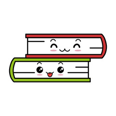 text books isolated icon vector illustration design