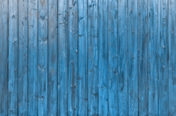 Fototapeta na wymiar blue wooden wall