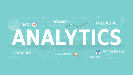 Analytics concept illustration.