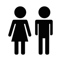 couple silhouette isolated icon vector illustration design