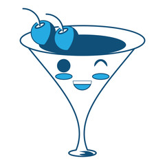 Kawaii cocktail drink 